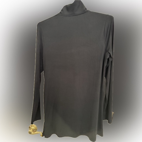 Lands End Medium Quarter Zip Long Sleeve Tunic Rash Guard Cover-up UPF 50, small - Picture 2 of 10